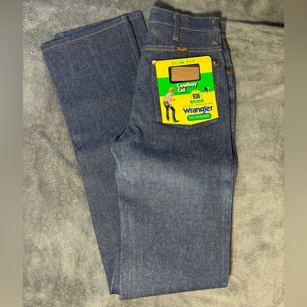 Wrangler Men's Slim Fit Cowboy Cut Jeans